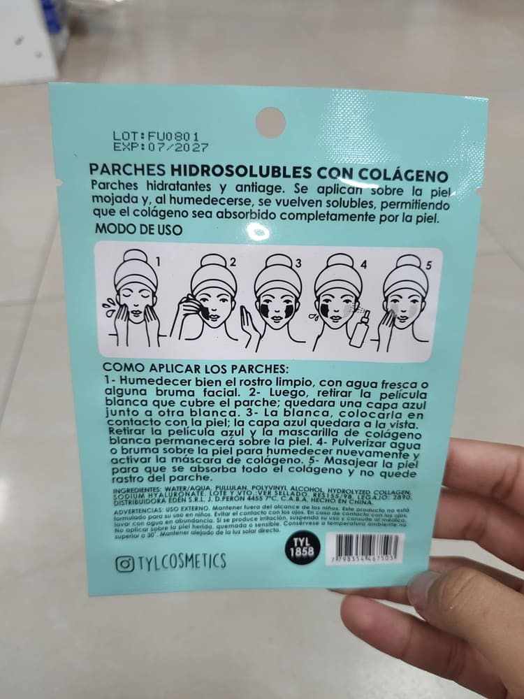Parches Hidrosolubles Reabsorbibles vista 2
